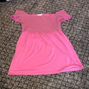 Off the shoulder top